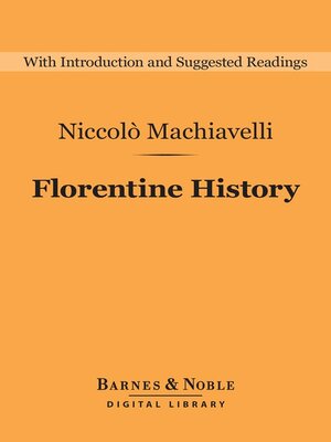 cover image of Florentine History